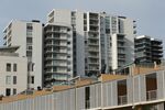 Apartment buildings stand in the suburb of Rhodes in Sydney, Australia, on Sunday, Jan. 8, 2017. Australian house values increased at the fastest pace in seven years in 2016, as record-low interest rates helped fuel demand for property despite warnings such price increases may be unsustainable.