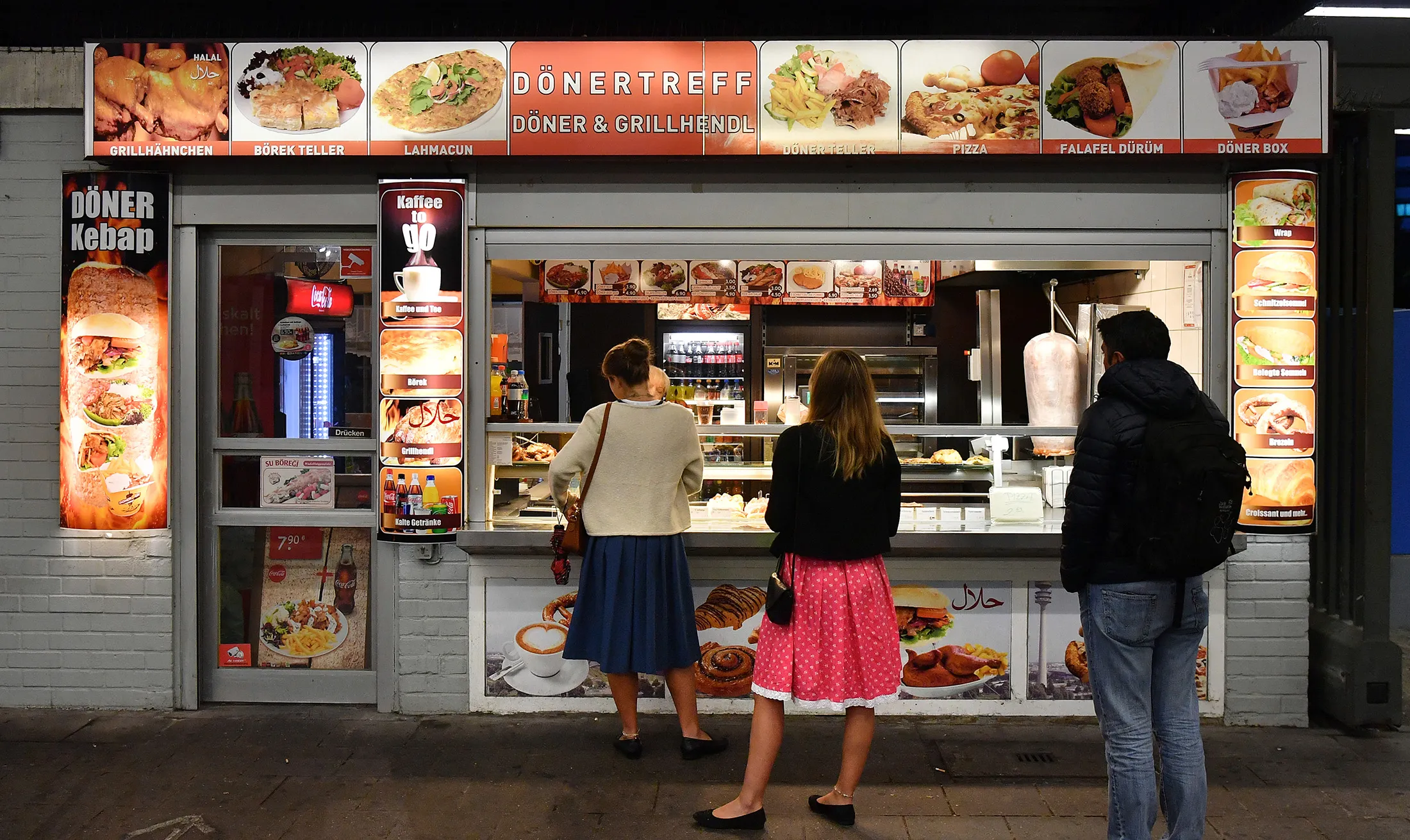 A&nbsp;kebab shop&nbsp;in Munich, Germany, on Sept. 16, 2017.