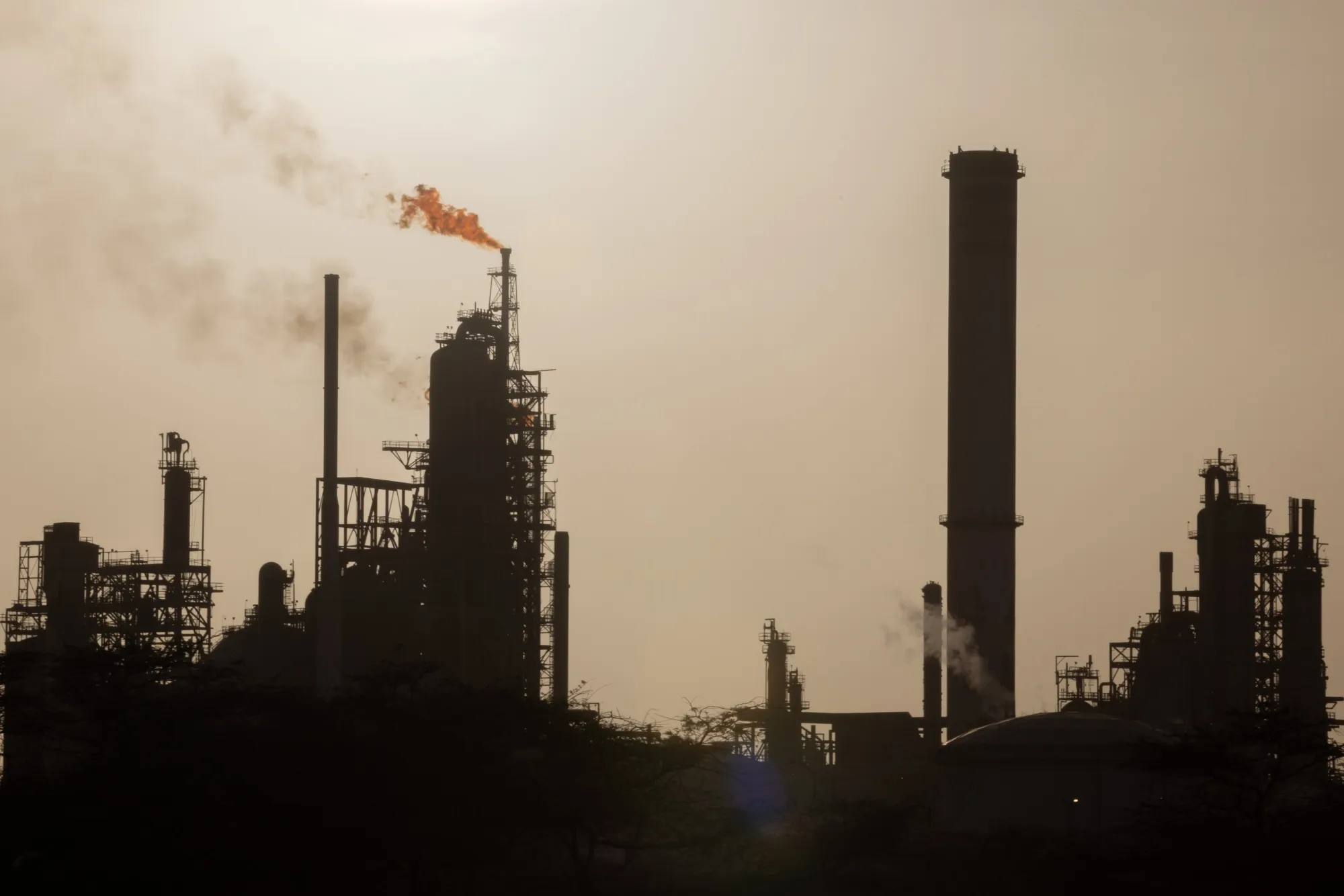 The Paraguana Refinery Complex in Venezuela.