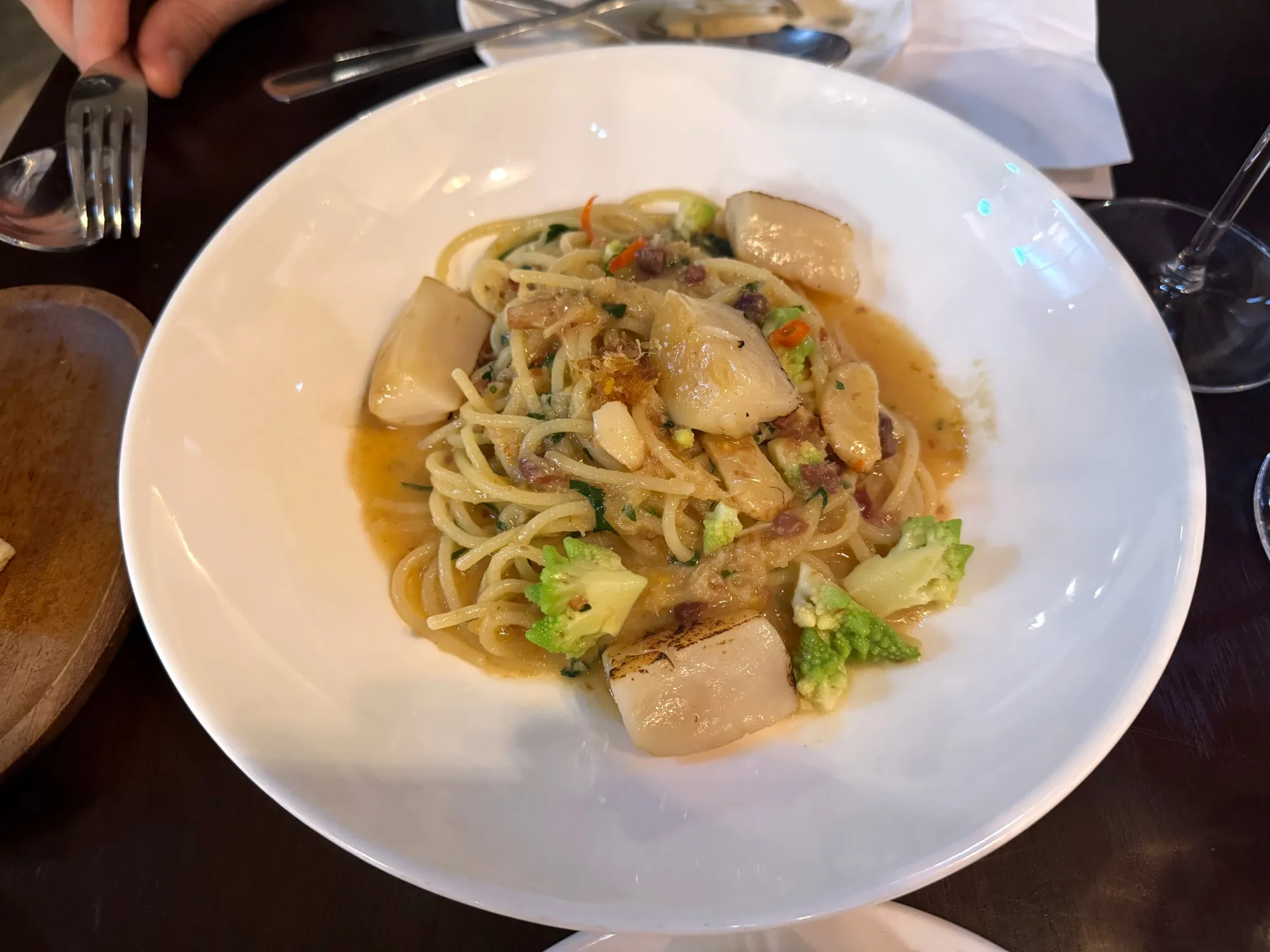 Spaghettini alla XO.