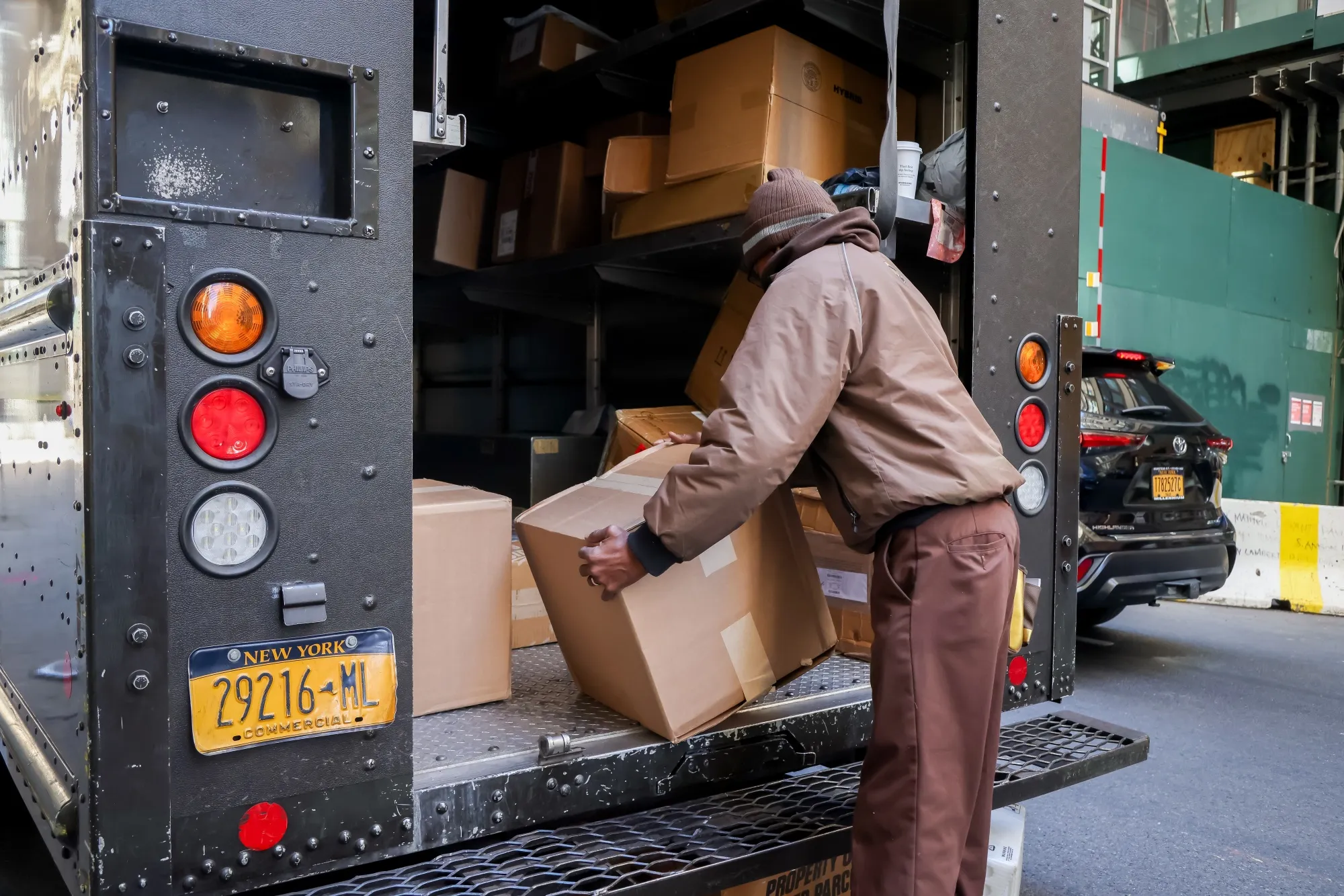 UPS reduced its workforce by about 33,000 permanent positions in 2025.