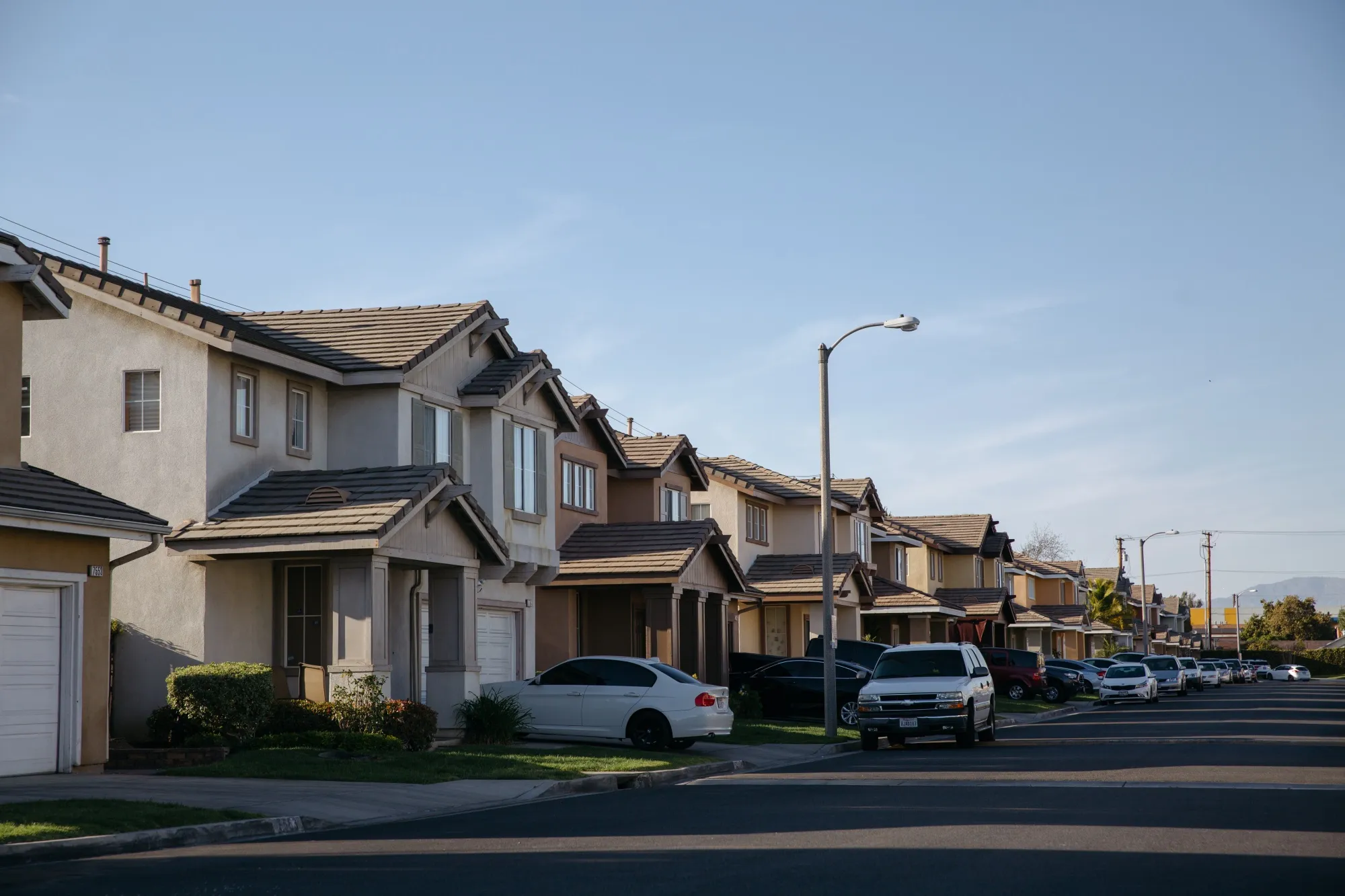 Homes in Huntington Park, California.