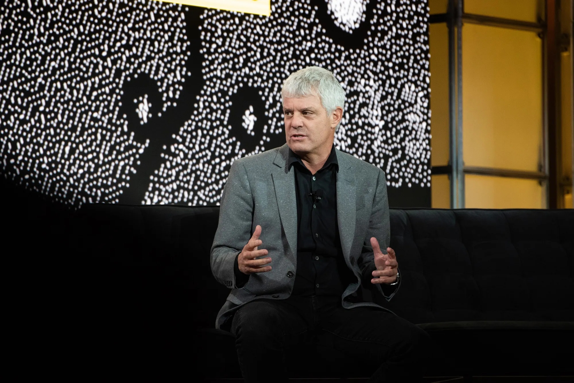 David Levy speaks&nbsp;in&nbsp;Brooklyn on Oct. 30.
