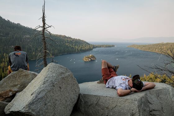 Work-Anywhere Shift Has Wealthy Tech Crowd Invading Lake Tahoe