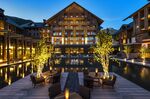 The Chedi Andermatt hotel in the Swiss Alps.