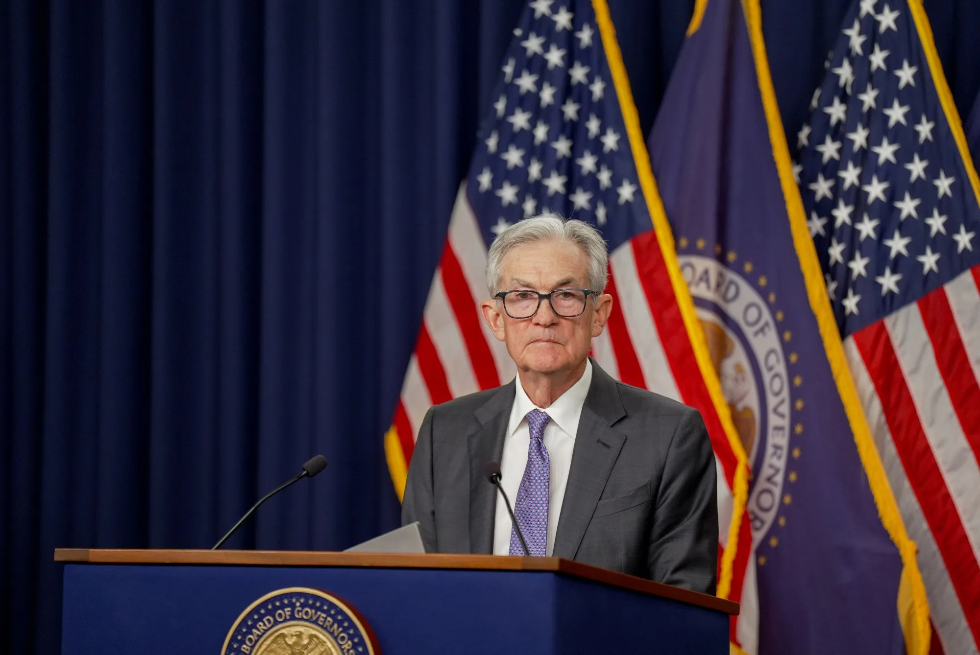 Chairman of the US Federal Reserve&nbsp;Jerome Powell