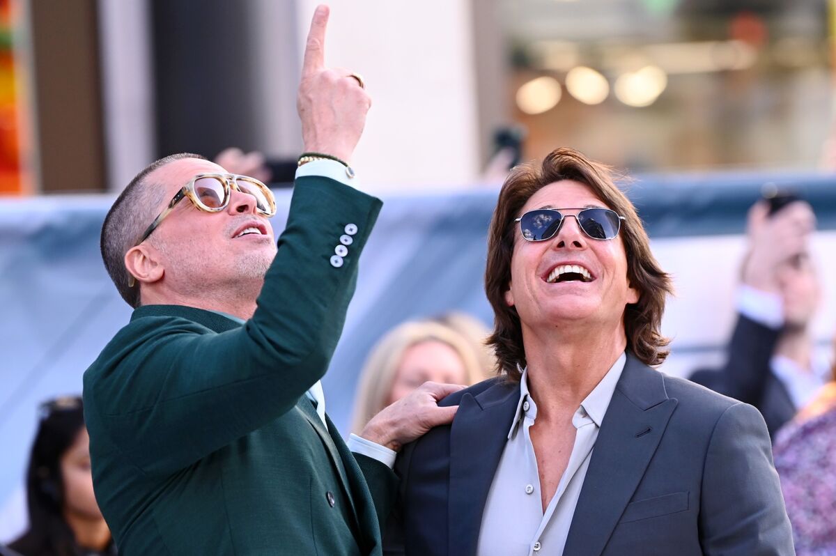 bloomberg.com - Parmy Olson - Tom Cruise and Brad Pitt Can Relax. AI Won't Kill Movies