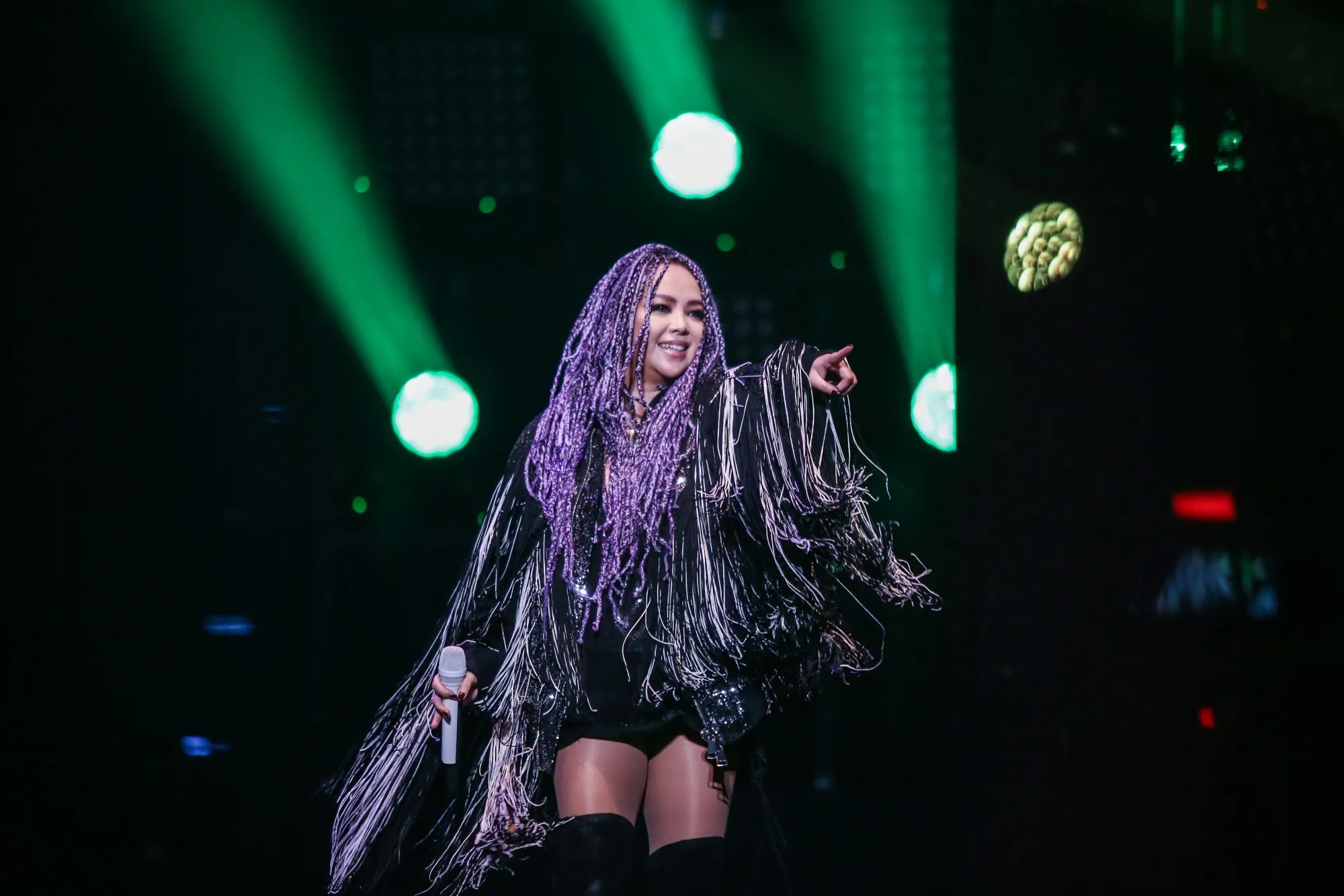Chang Hui-mei performs in 2016 in Guangzhou.