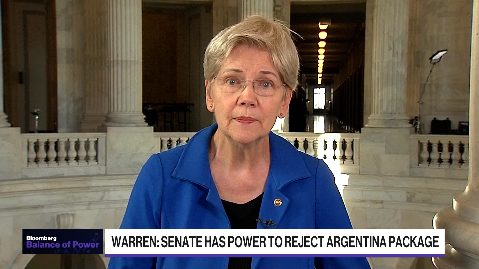 Pretty Appalling: Sen. Warren on Argentina Bailout Plan