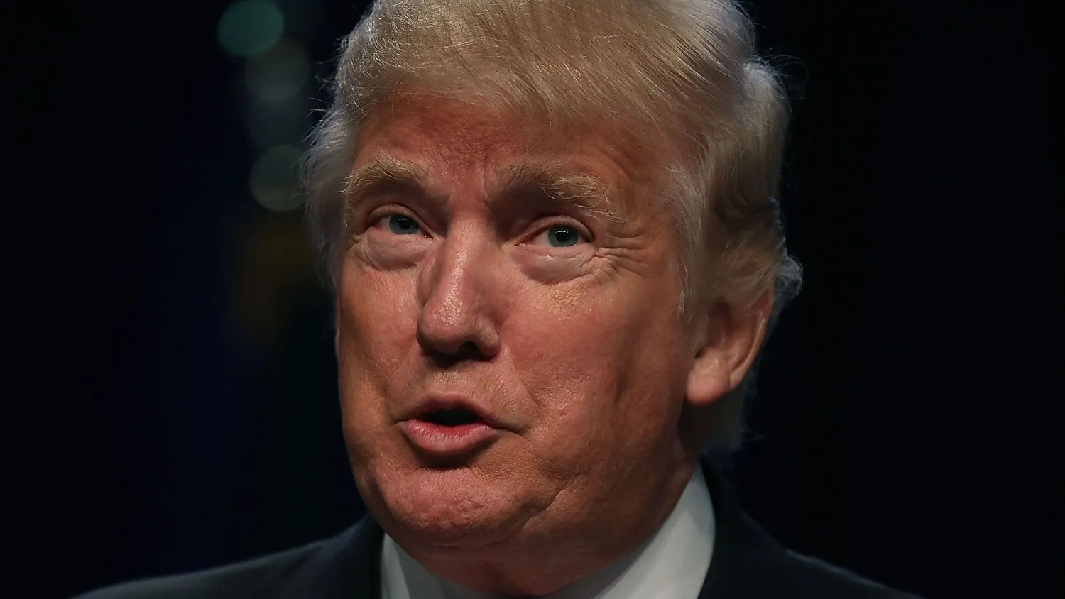 Republican presidential nominee Donald Trump speaks on Sept. 12, 2016, in Baltimore.
