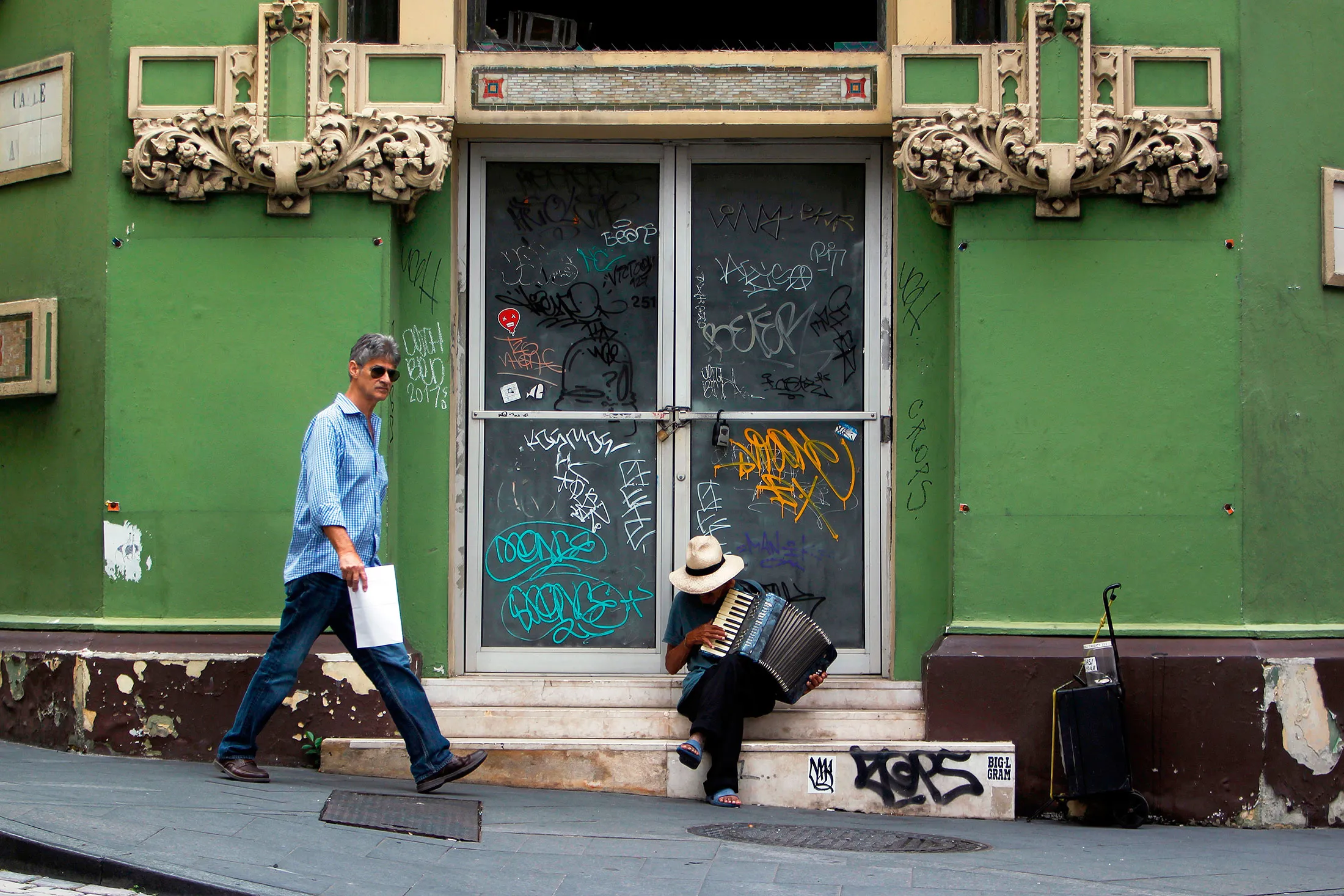 San Juan, Puerto Rico's capital and a center of island culture dating to the 16th century, is on the cusp of the high tourism season with crippled power and boarded-up businesses.