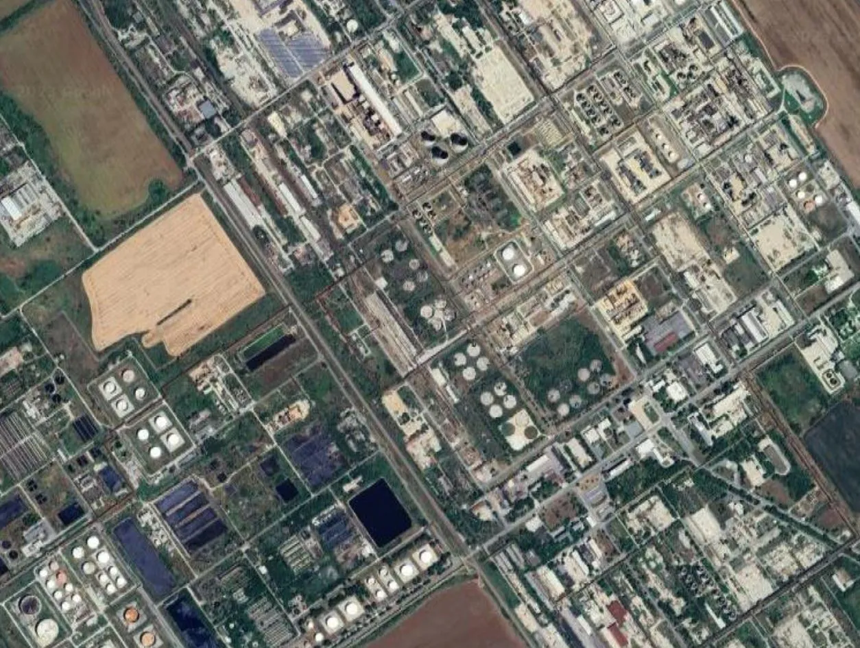 The Neftohim refinery in Bulgaria.