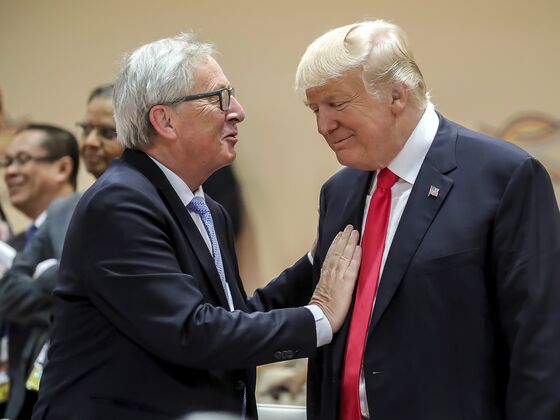 Trump’s EU Jab May Hit Home as Juncker Goes to Washington