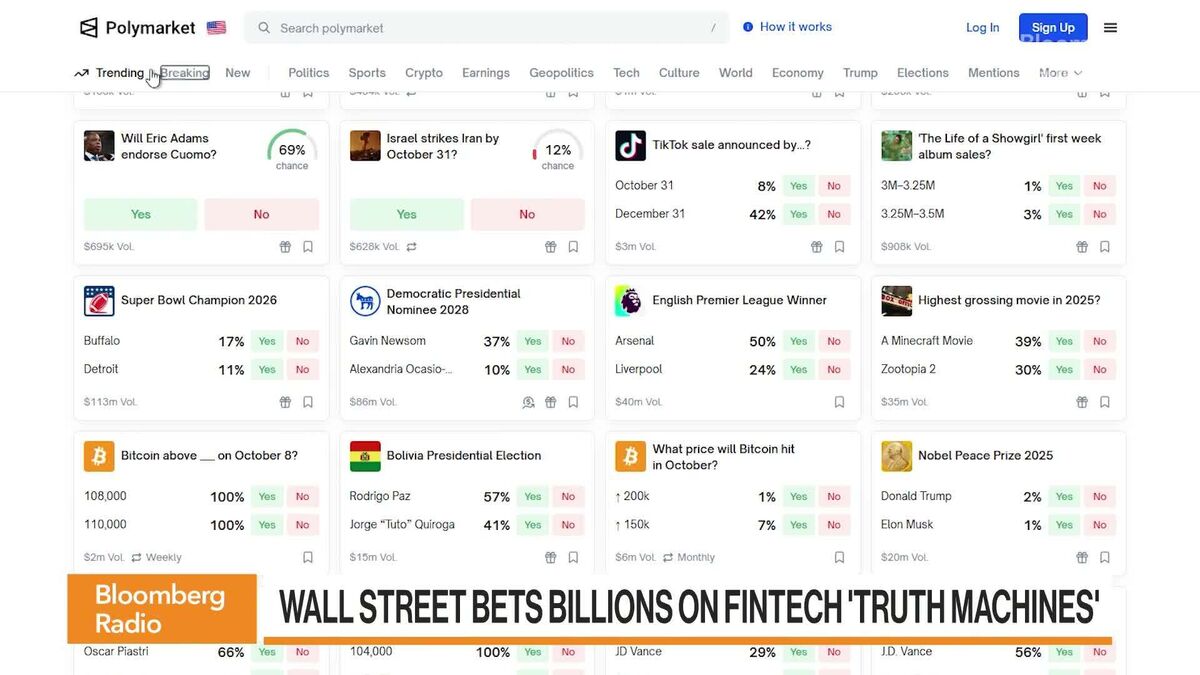 Bets on Maduro, Jesus Show Promise and Risks of Prediction Boom