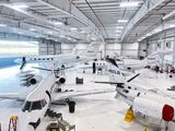 flyExclusive jets in a hangar