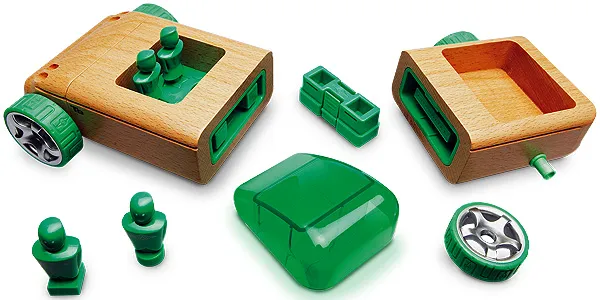 Automoblox cars have interchangeable parts 