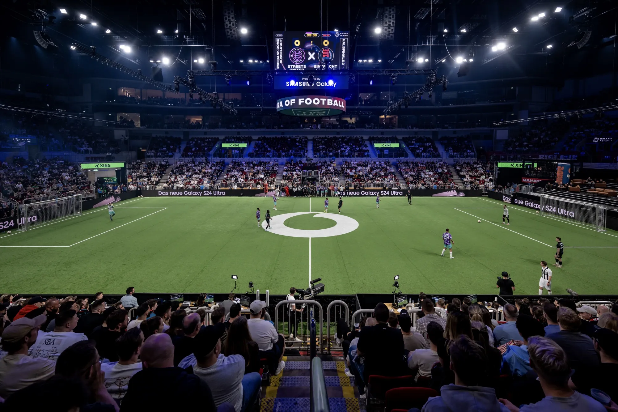 The Baller League Final Four at PSD Bank Dome in April 2024.