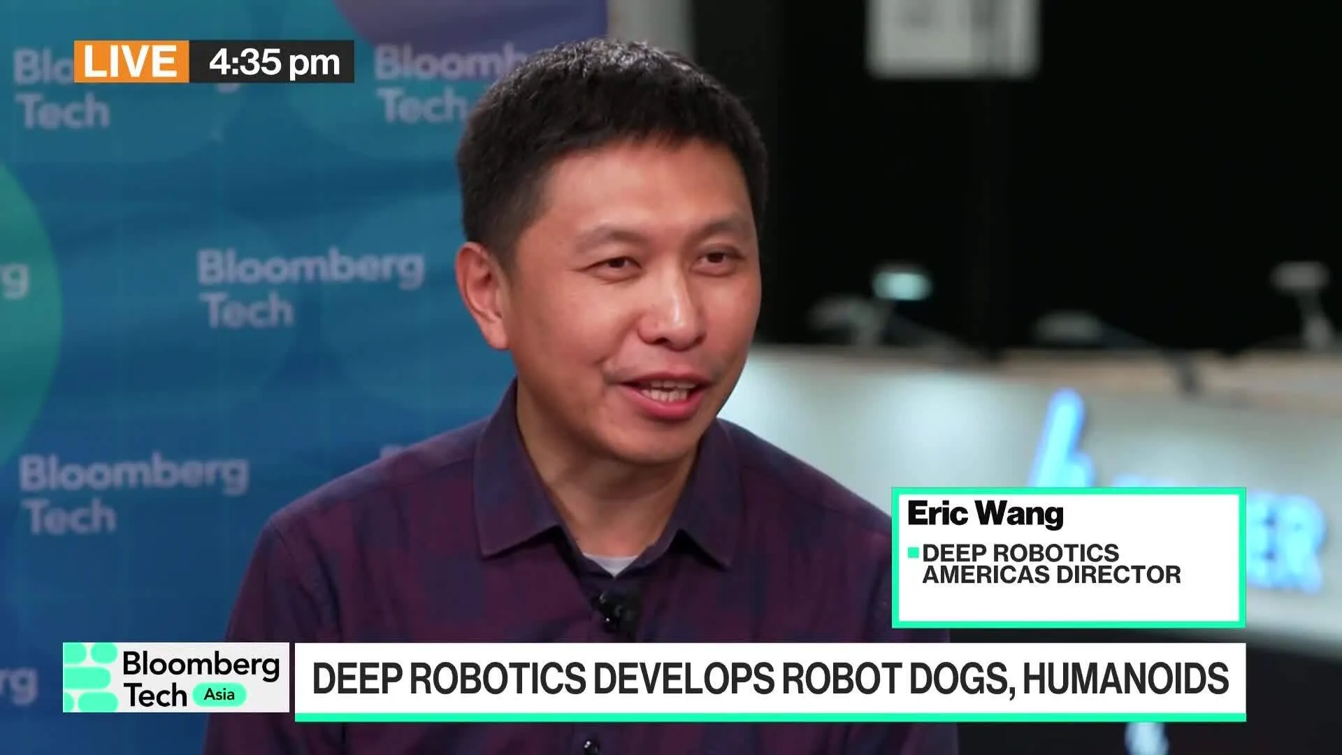 Watch Deep Robotics on Business Strategy, US Expansion - Bloomberg
