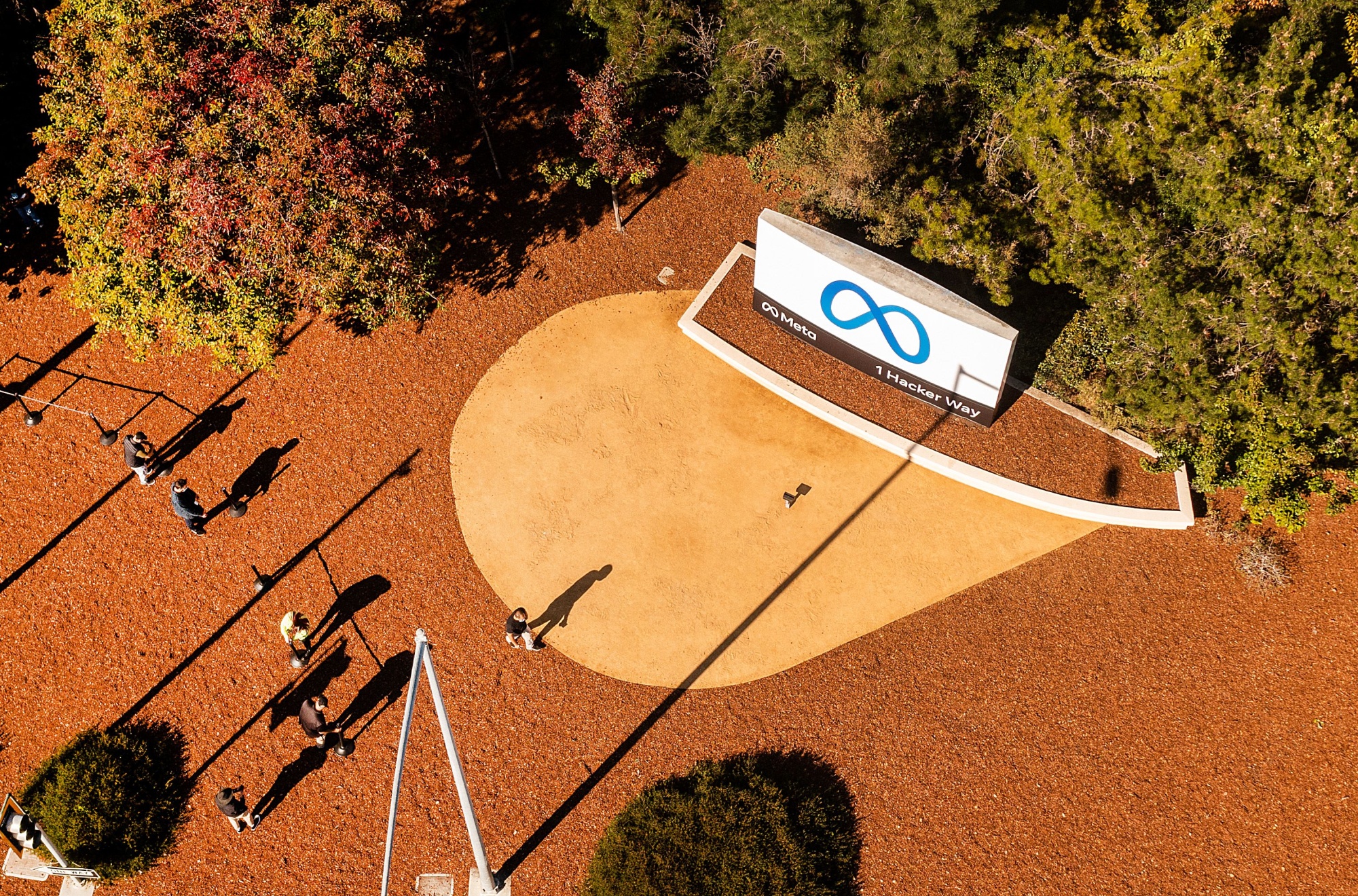 The Meta Platforms headquarters in Menlo Park, California.