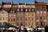 Residential buildings in Warsaw, Poland, 