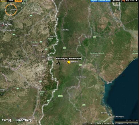 MAP: Site of Sept. 25 clash between Renamo militia and police