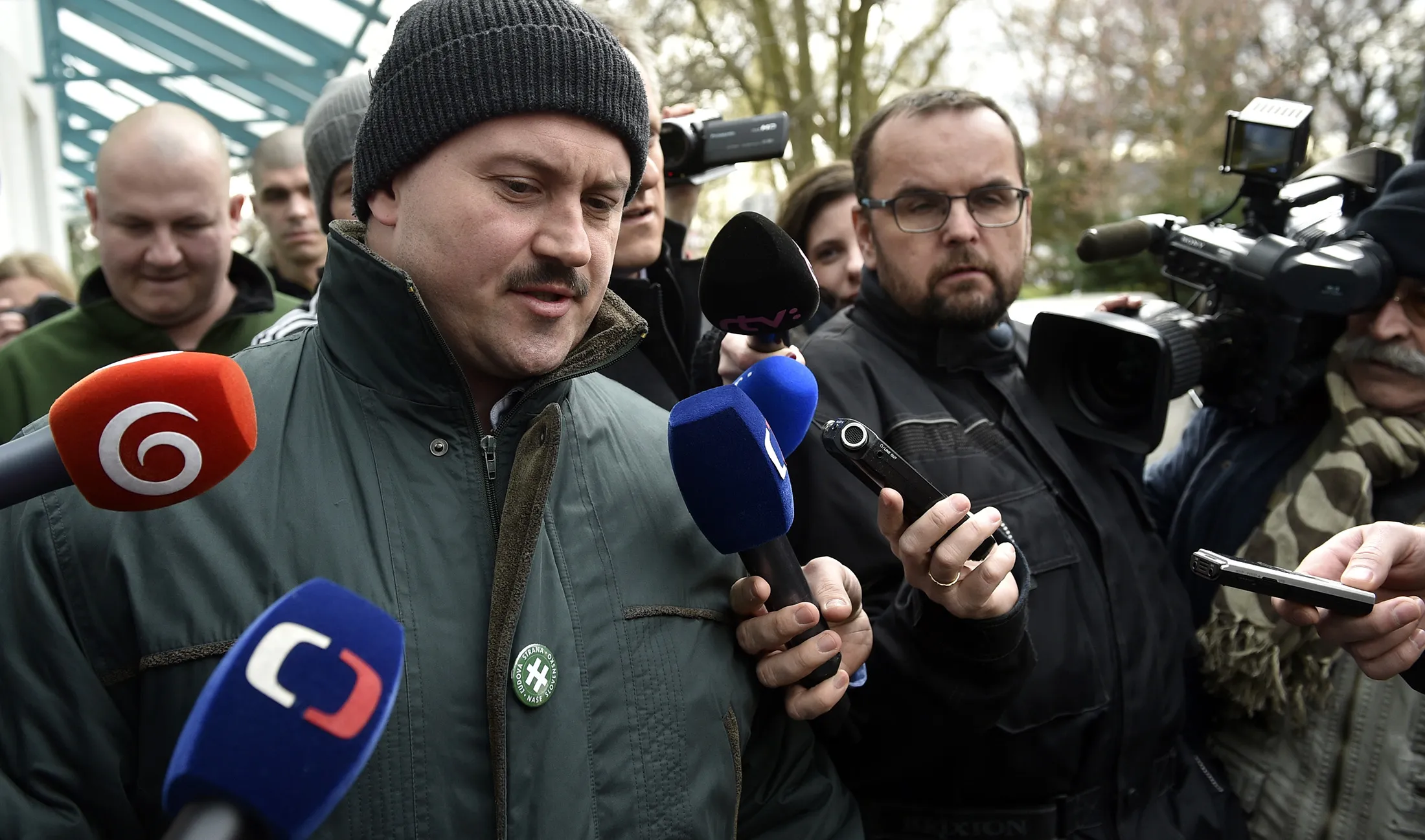 Marian Kotleba of the newly ascendant Our Slovakia party took Russia's side in the Ukraine crisis.
