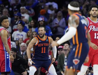 relates to Brunson scores career playoff-high 47 points, leads Knicks over 76ers for 3-1 lead