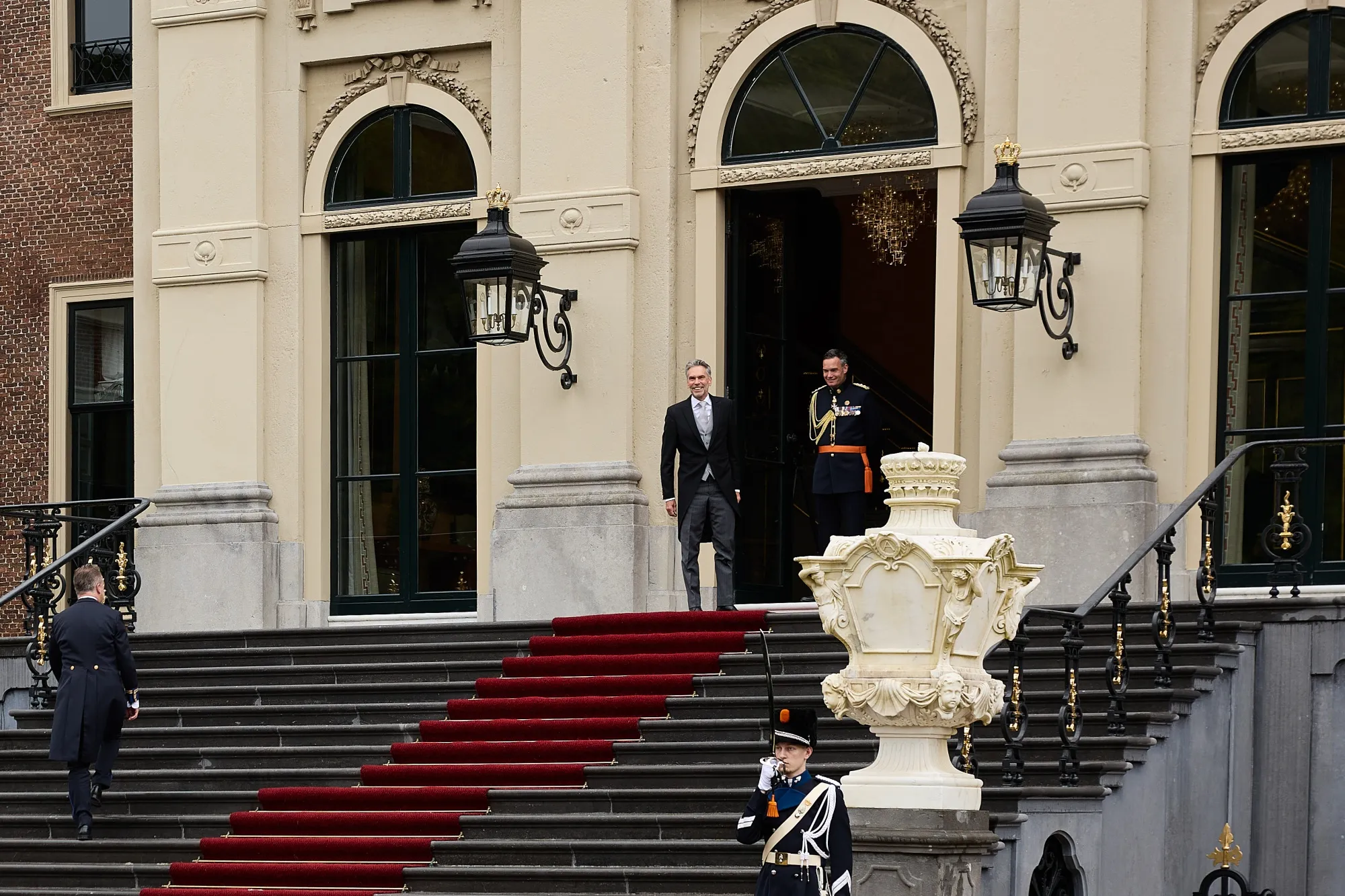 Dick Schoof, Netherlands’ prime minister, arrives at the Royal Palace in The Hague, The Netherlands on Tuesday, July 2, 2024.