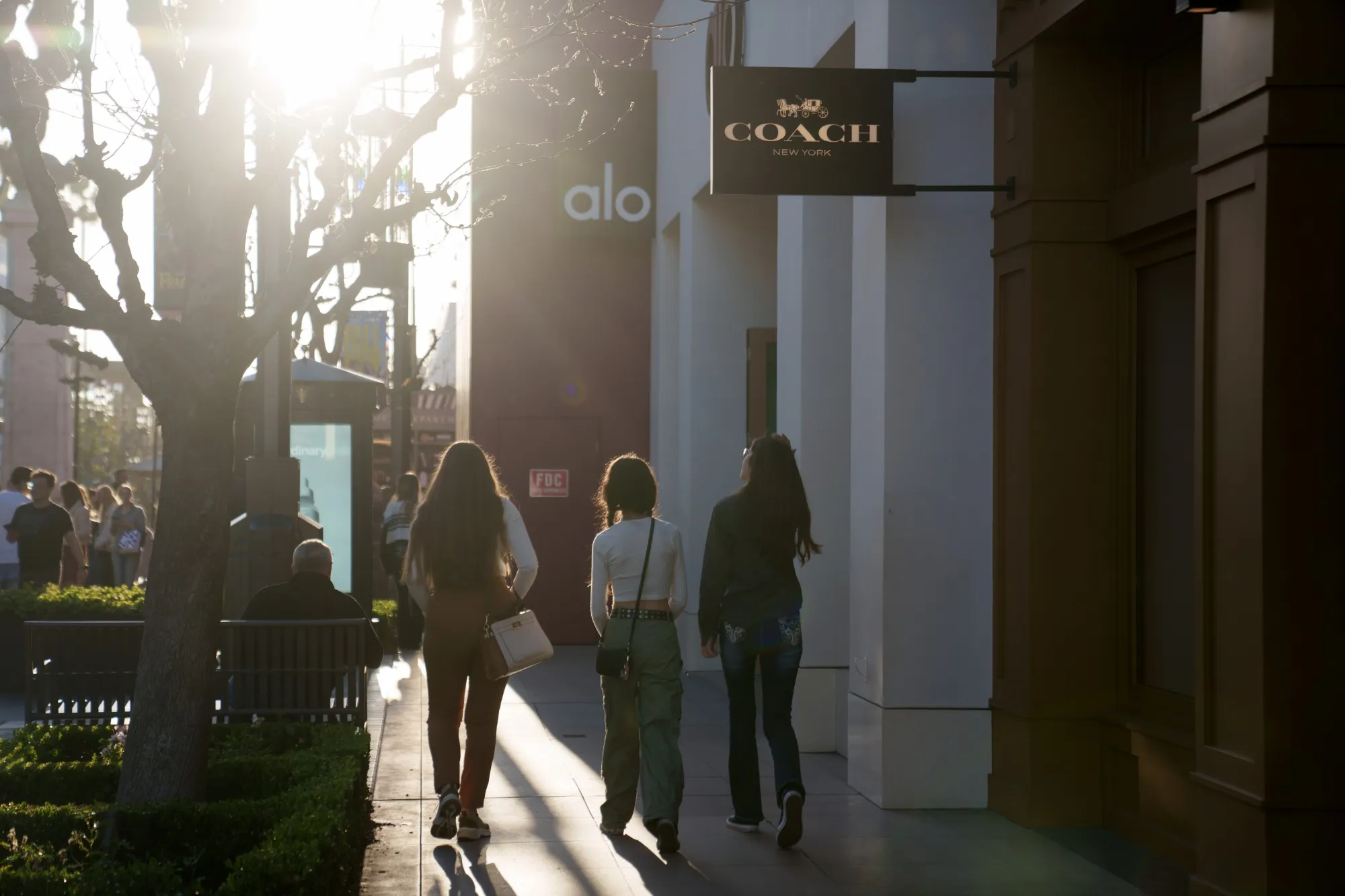 A Coach store in Los Angeles, California.