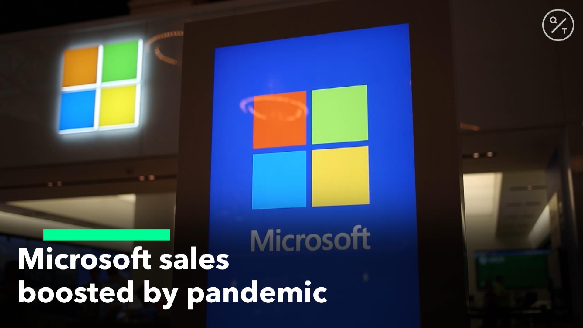 Microsoft Sales Boosted By Pandemic - Bloomberg