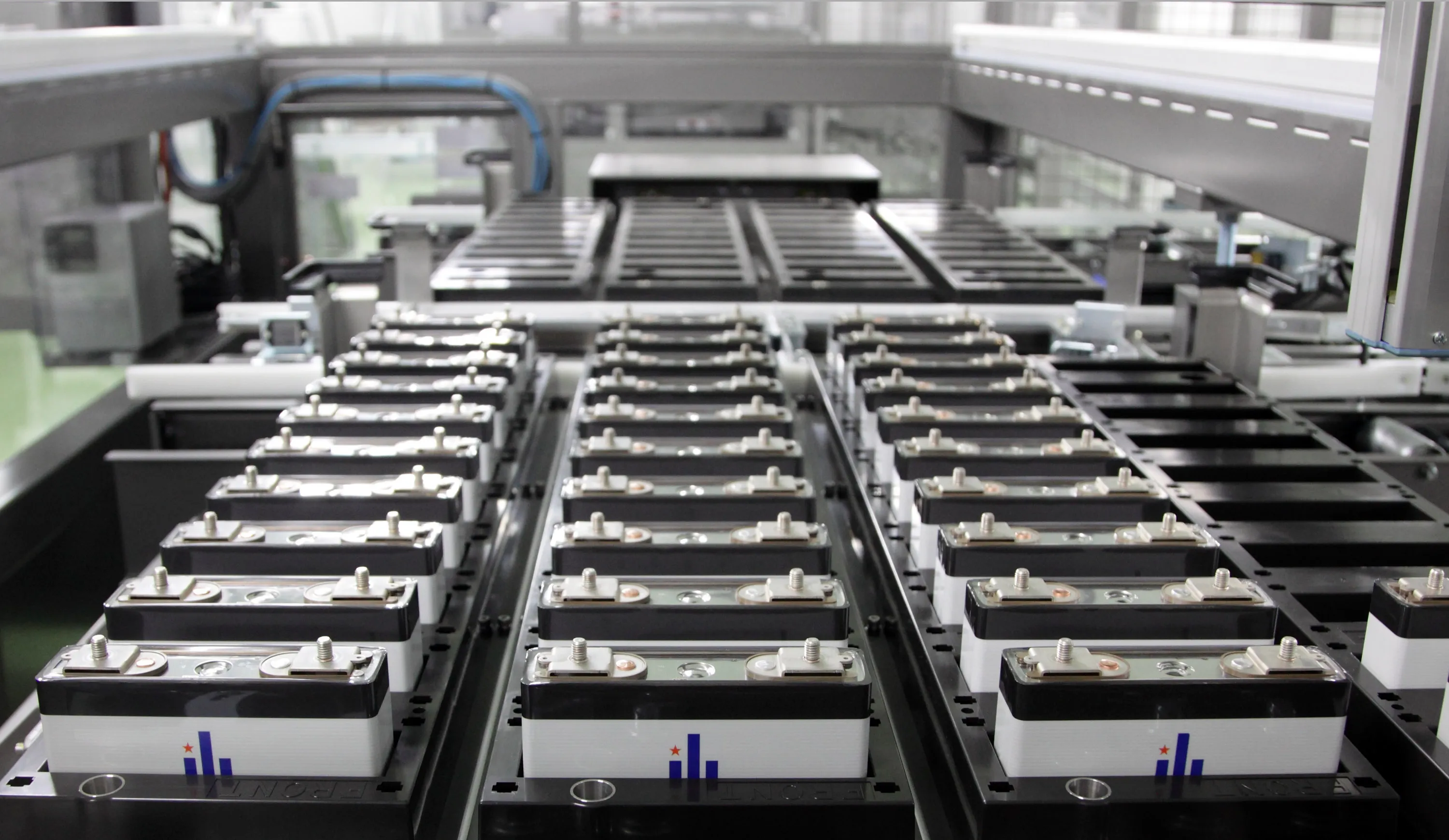 Lithium-ion battery cells.