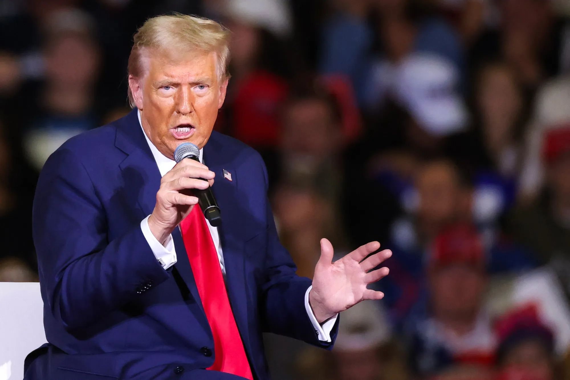 Trump doubles down on malice.