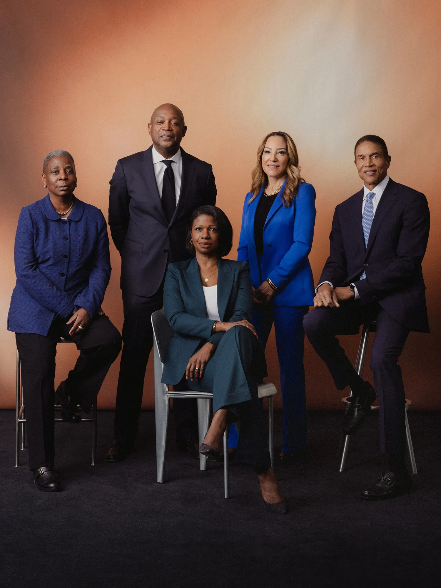 Ursula Burns, Jacob Walthour Jr., Nicole Reboe, Lisa Wardell, Chris Williams.