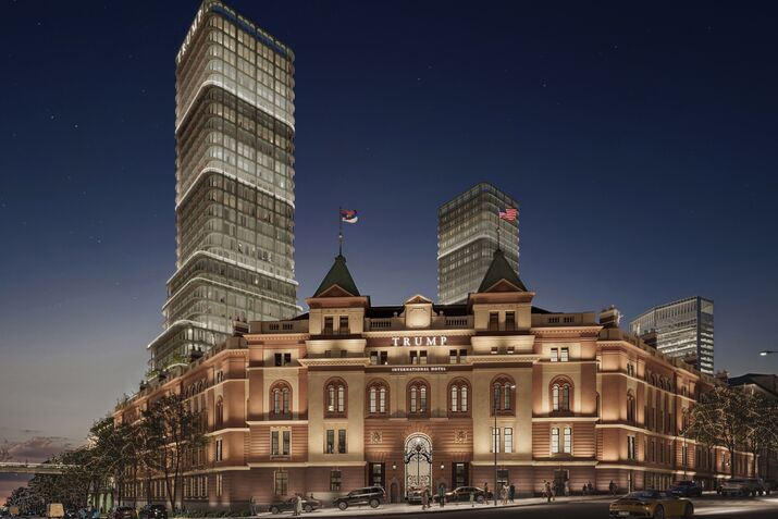 Trump Hotel Belgrade.