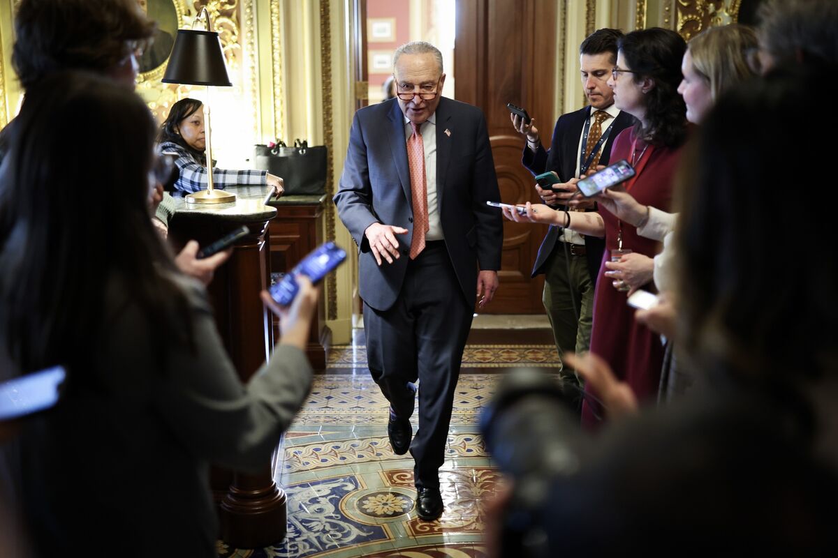Bill to Avoid US Government Shutdown Won't Be Blocked by Schumer ...