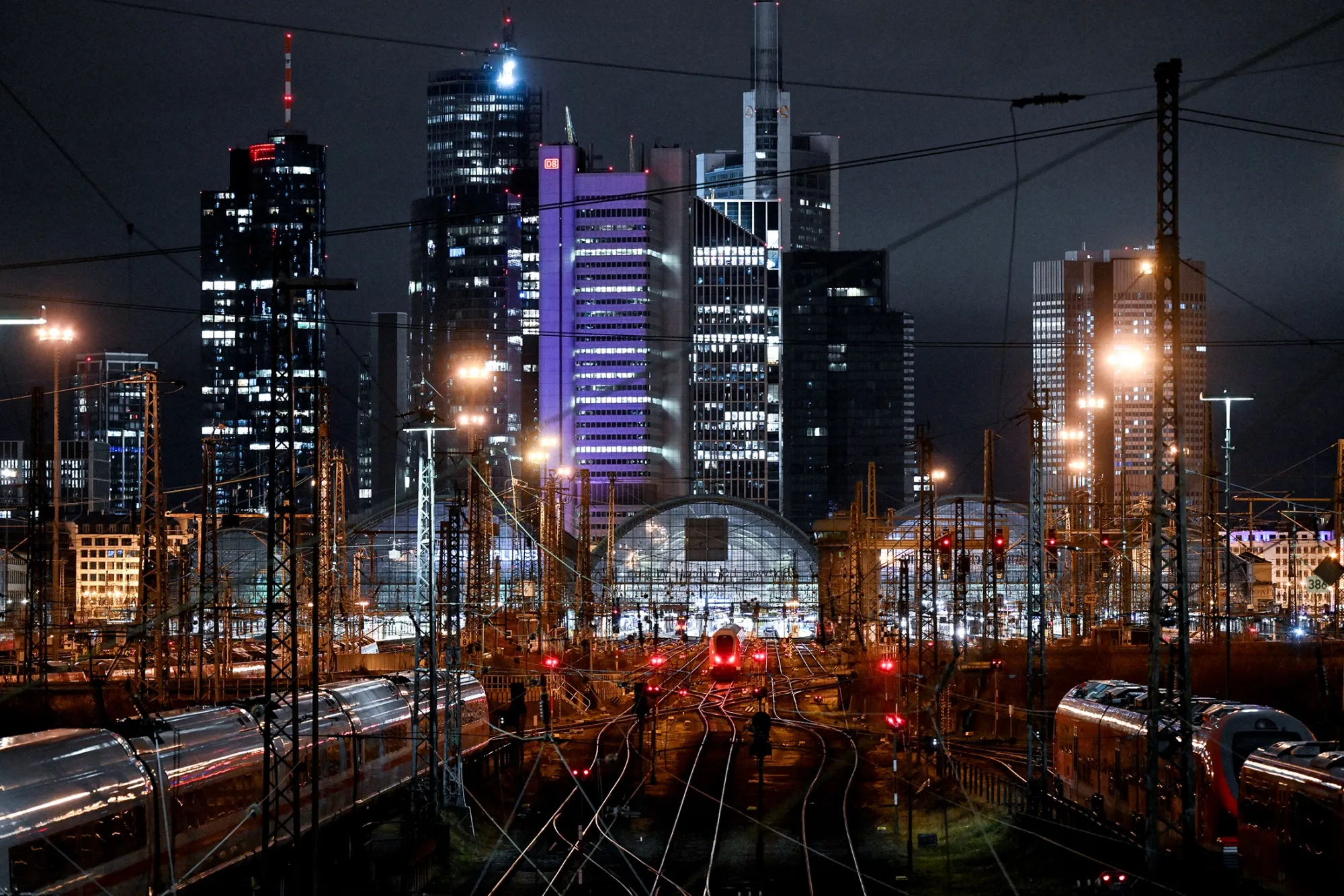 Frankfurt’s nickname is Mainhattan, a reference to the river Main and the skyline.