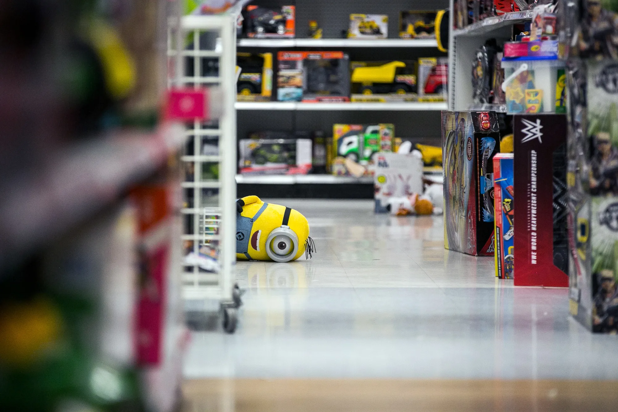 Toys 'R' Us Inc. Location As Customers Attend The Bankrupt Company's Final Sales
