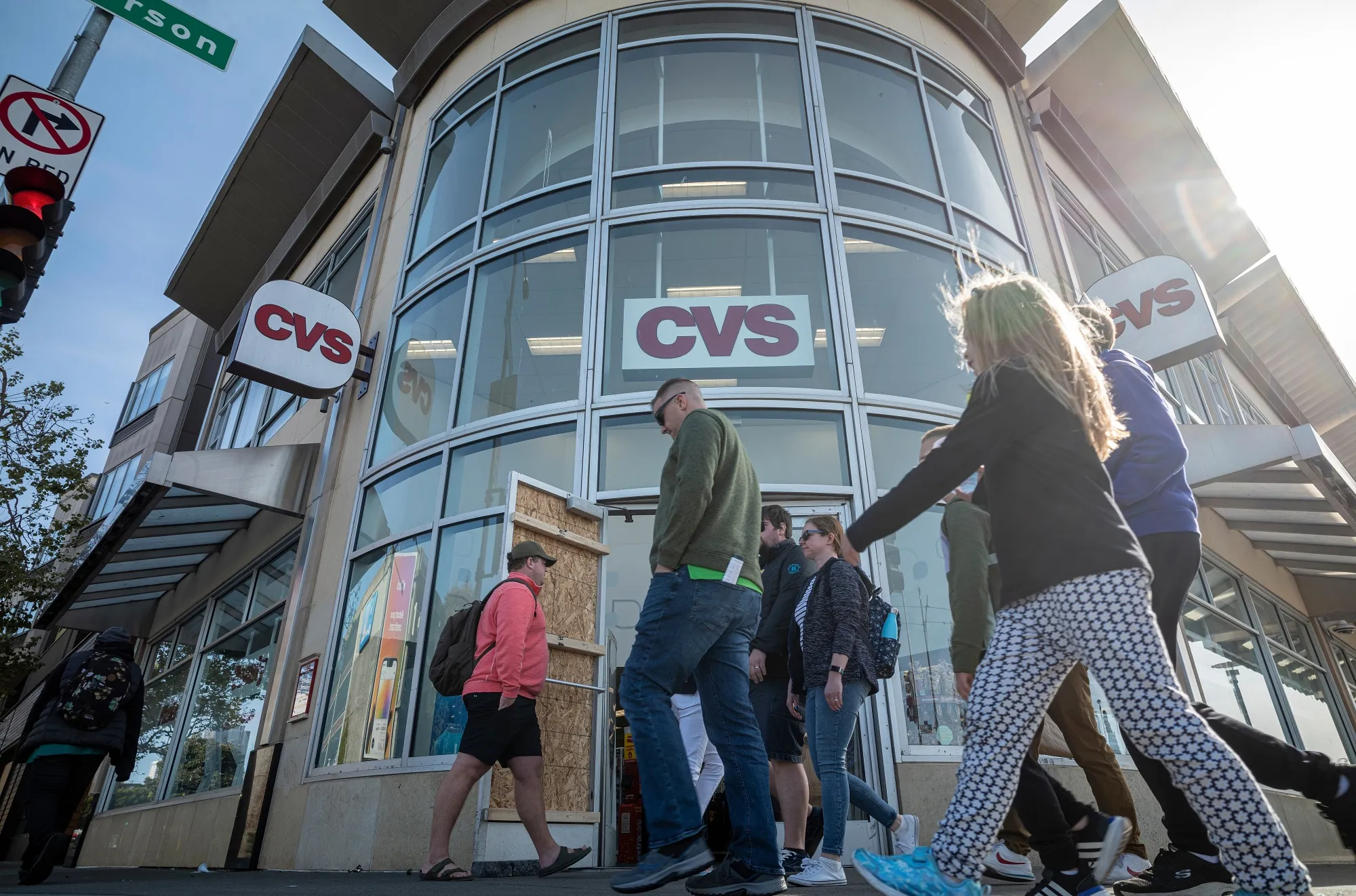 A CVS pharmacy store in San Francisco.