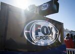 Fox Sports logo displayed during the game between the Kansas Jayhawks and the Kansas State Wildcats.