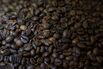 Roasted Arabica coffee beans
