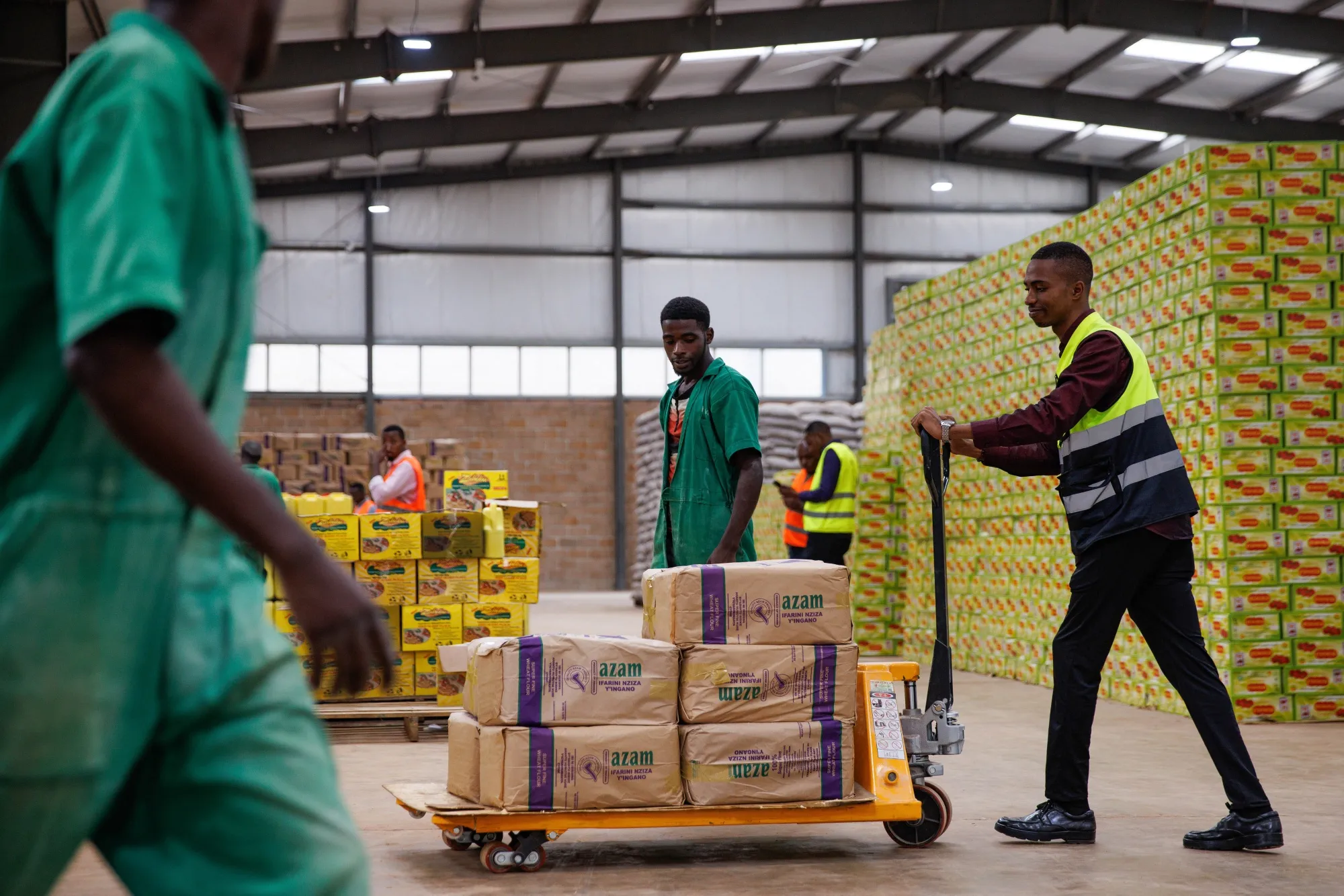 Warehouse inventory and logistics operations