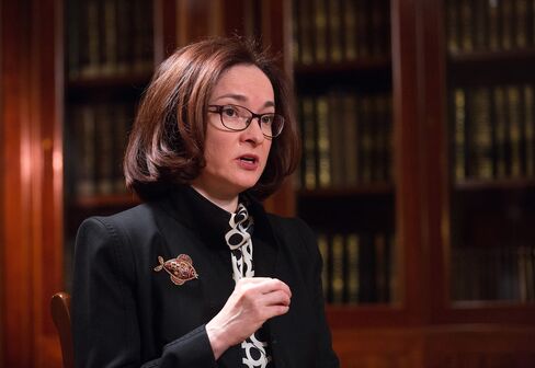 Russia's Central Bank Governor Elvira Nabiullina