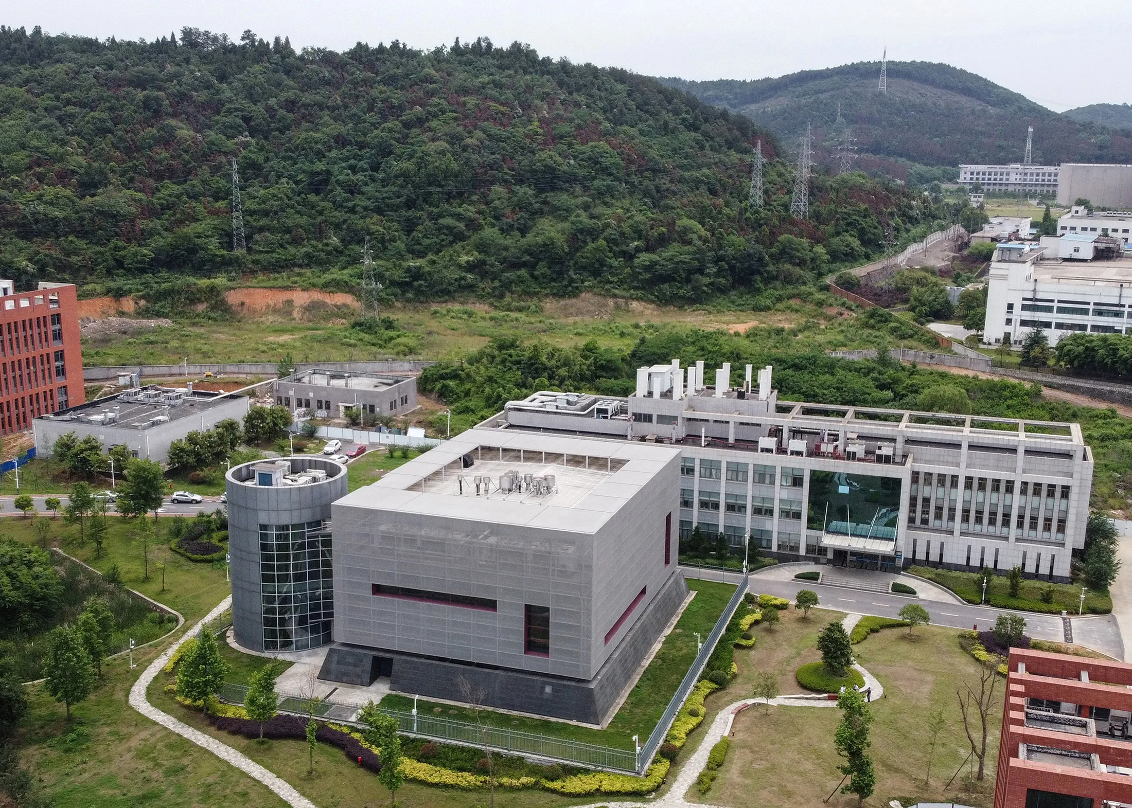 The Wuhan Institute of Virology in Wuhan in 2020.