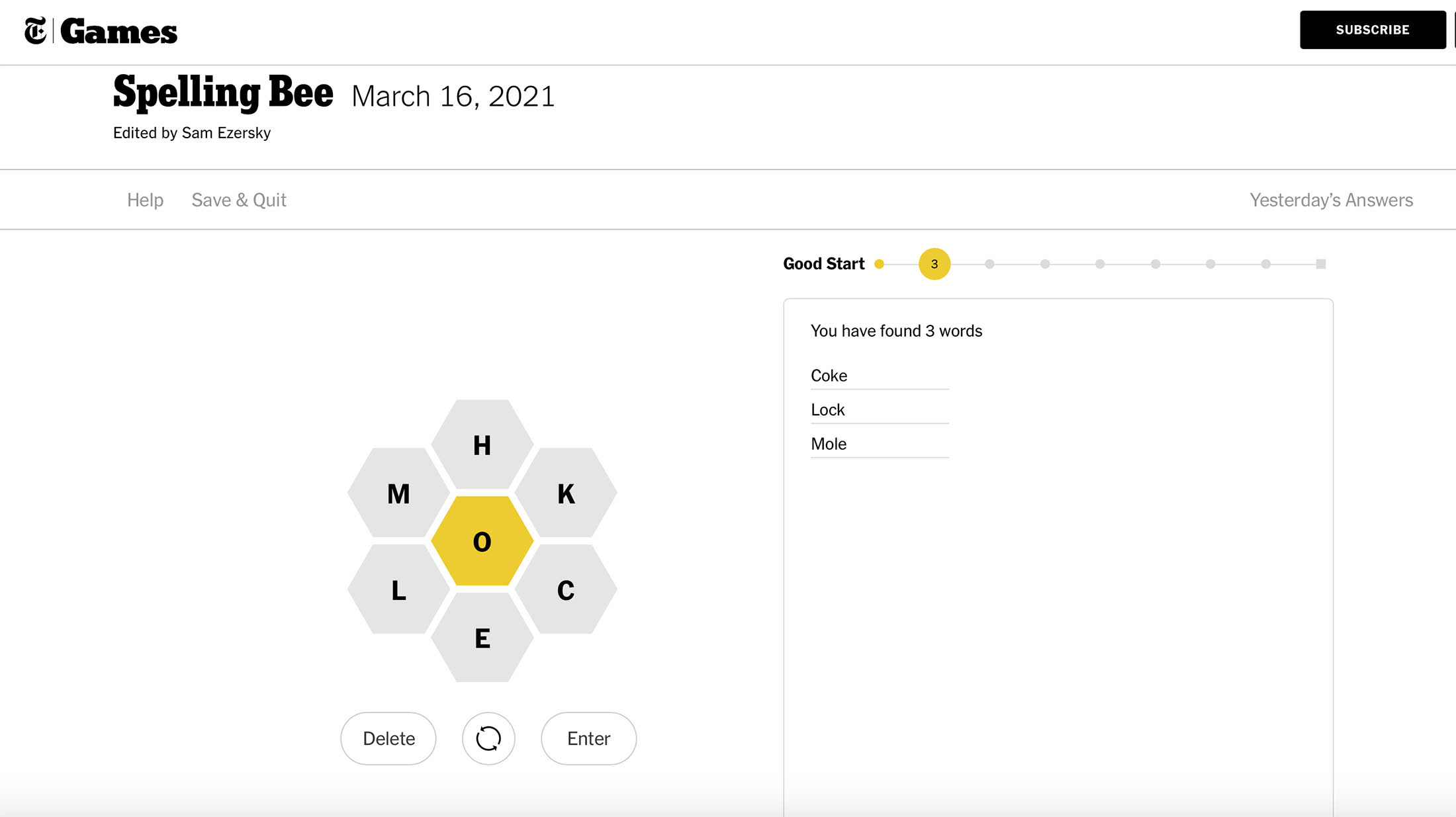 Other daily word games? : r/NYTSpellingBee