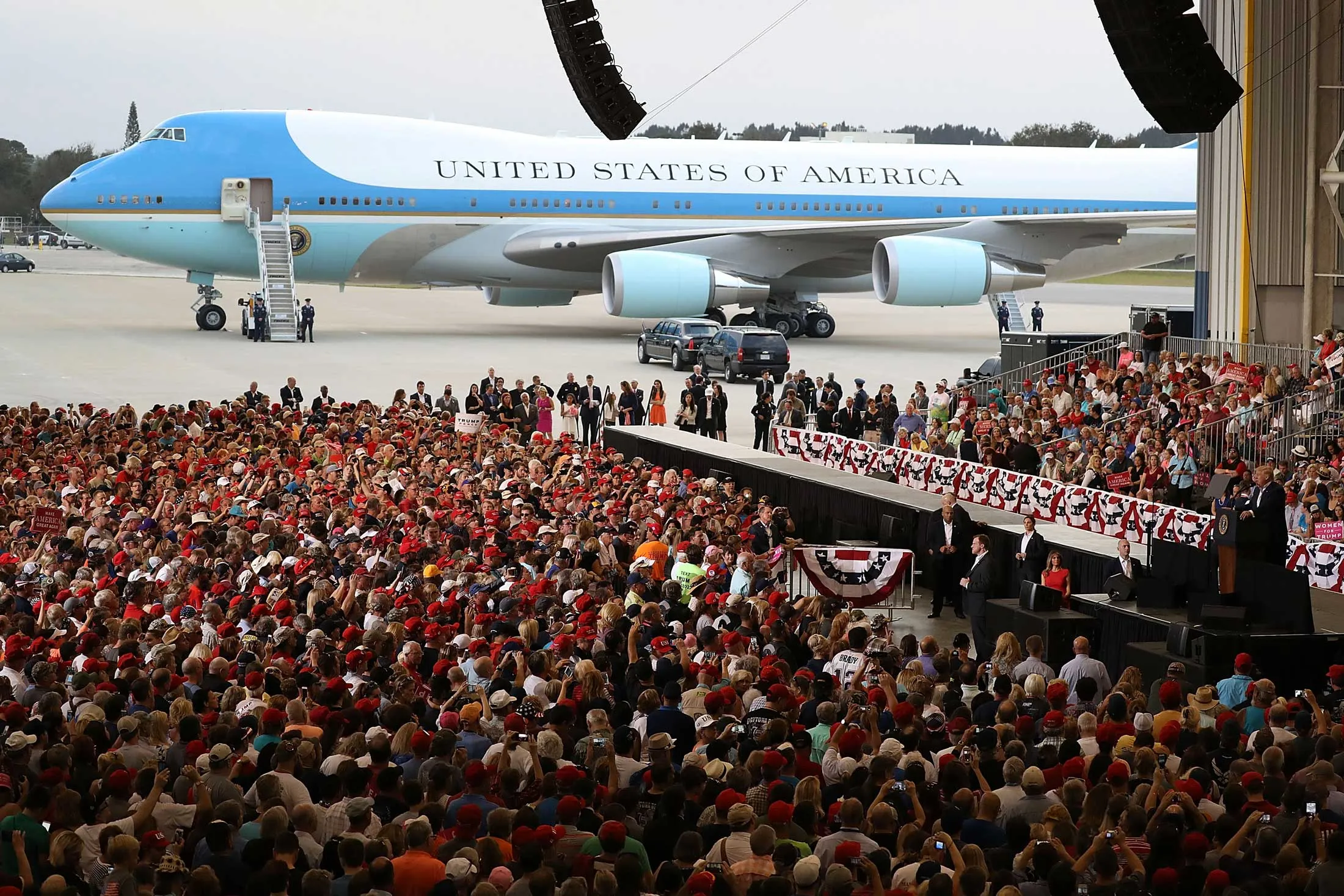 Trump Force One Is Ready for Takeoff Bloomberg