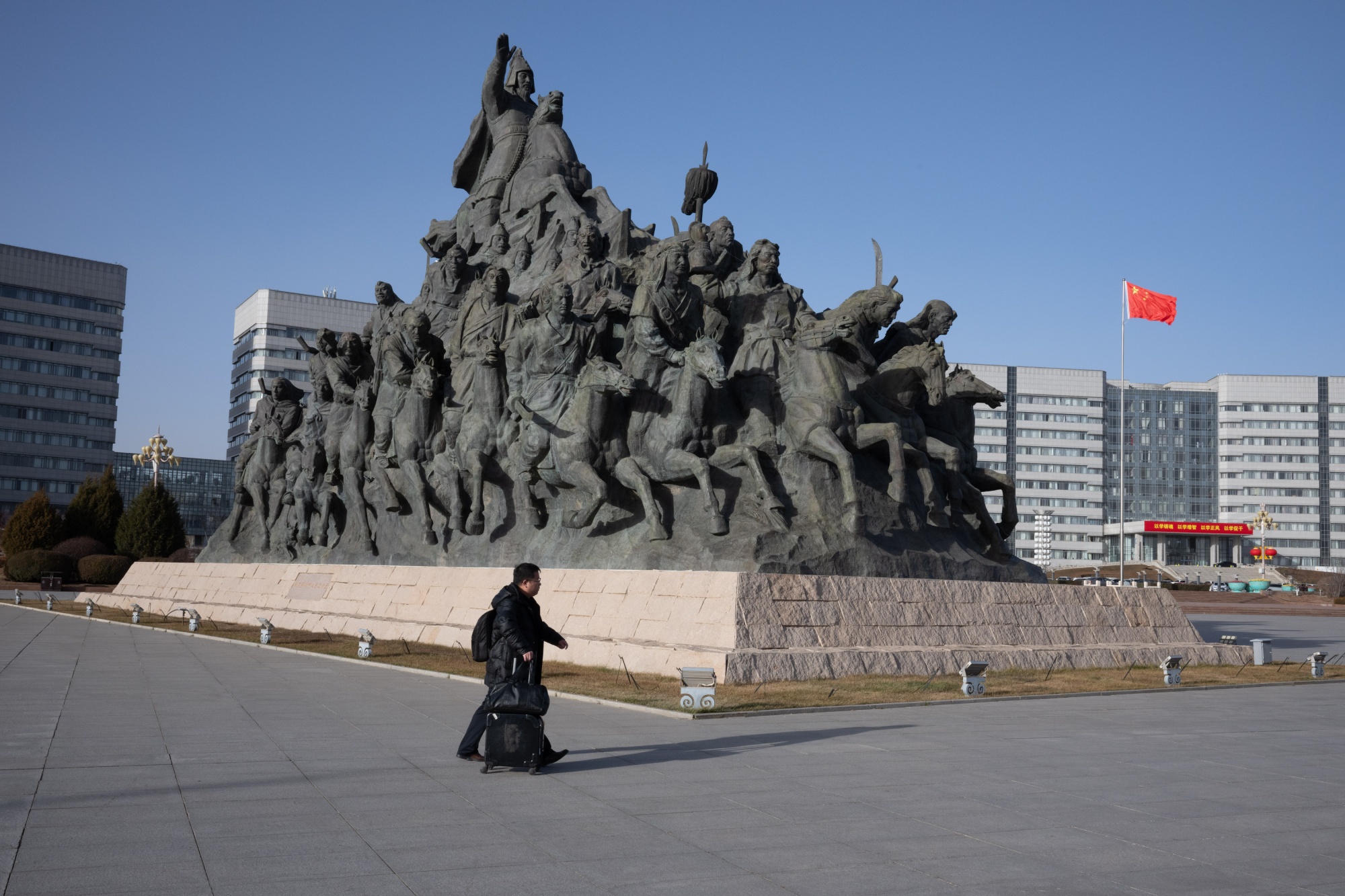 Xi’s Quest for Ethnic Unity Turns Genghis Khan Into New Danger