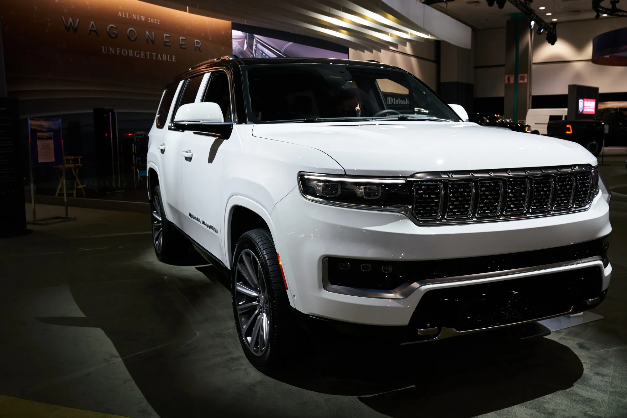 A 2022 Jeep Grand Wagoneer.