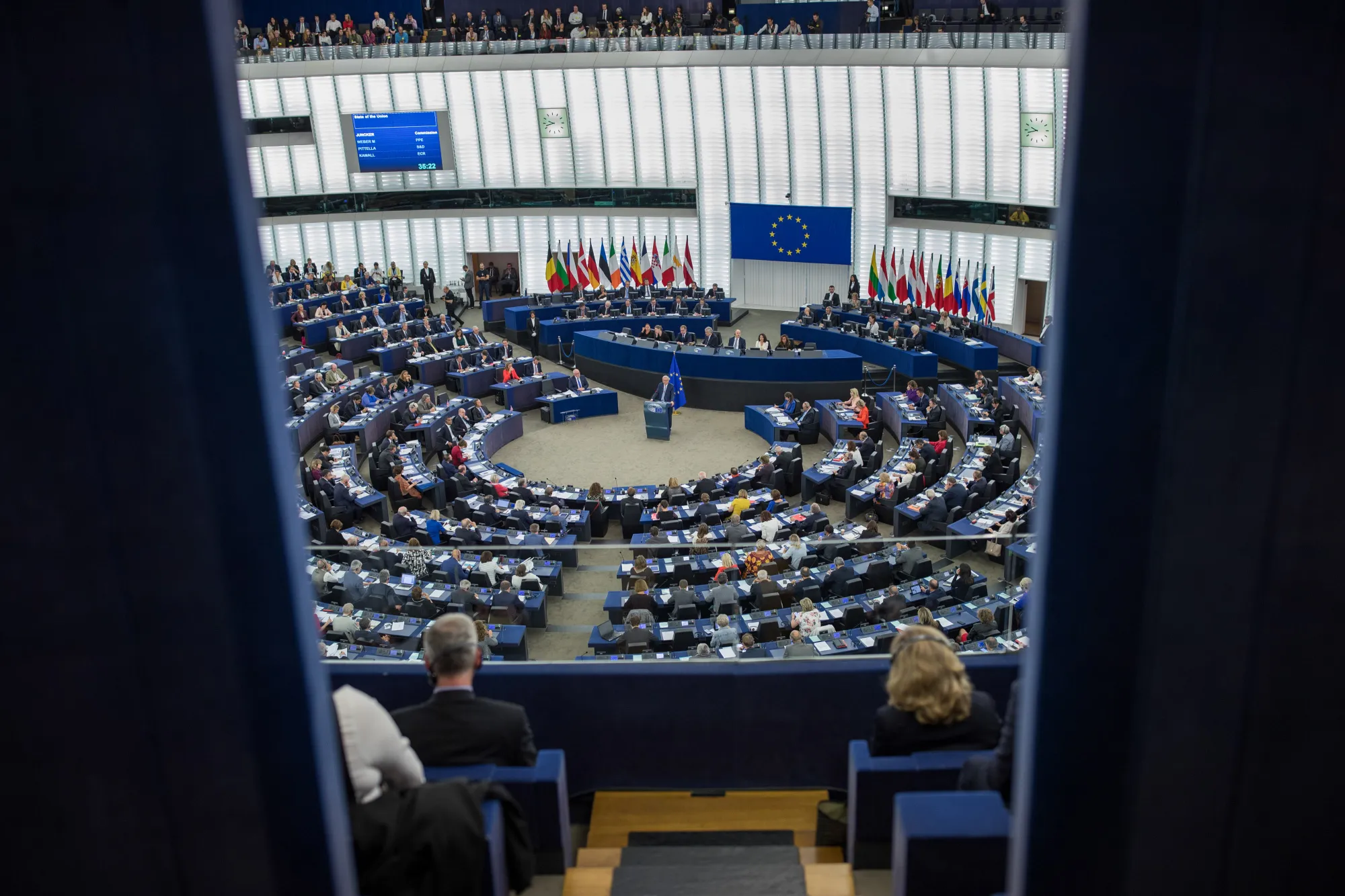 European Commission President Jean-Claude Juncker Delivers The State Of The Union Address 