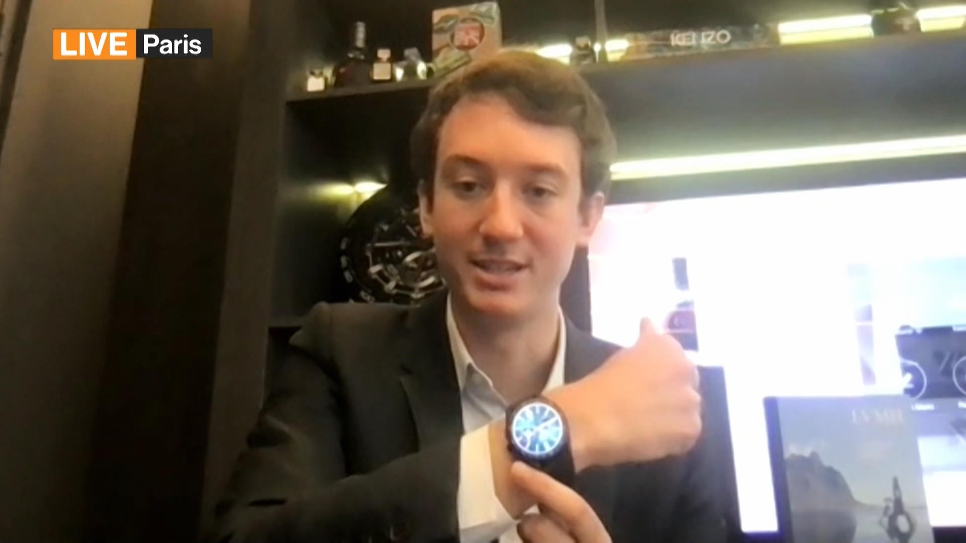 Business man Frédéric Arnault spotted wearing Tag Heuer