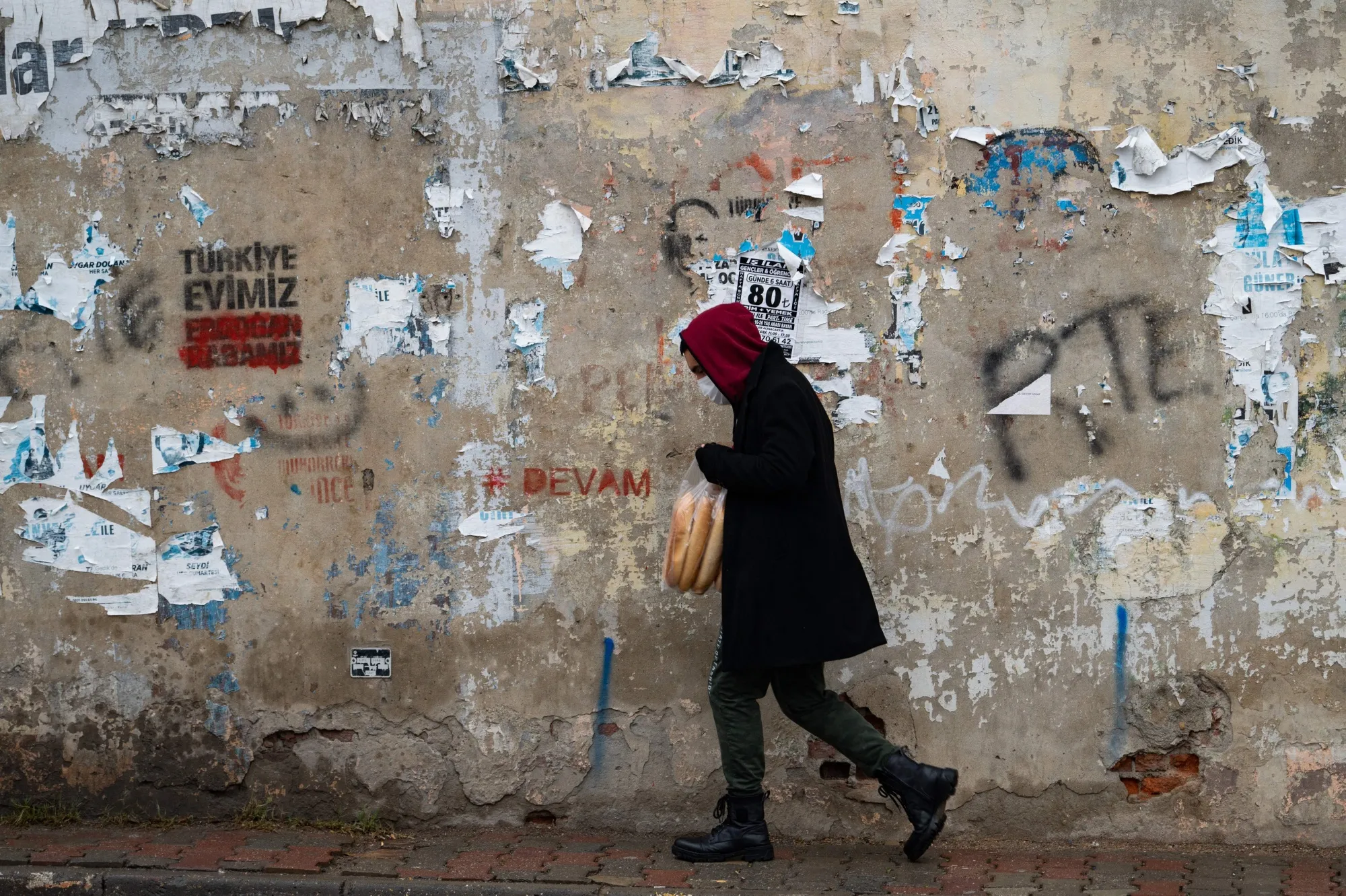 Turks are waiting in bread lines as prices skyrocket.